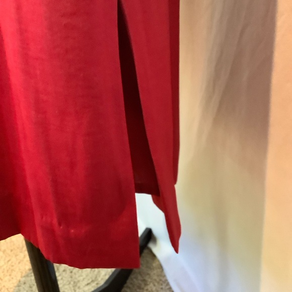 Ann Taylor Red Sleeveless Dress - Picture 5 of 9